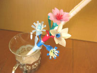 ストローマスコット たまごプリン様